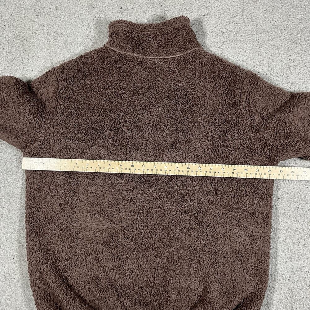 Patagonia Jacket Womens M 1/4 Zip Pullover Teddy Deep Pile Sherpa Los Gatos - Picture 13 of 14